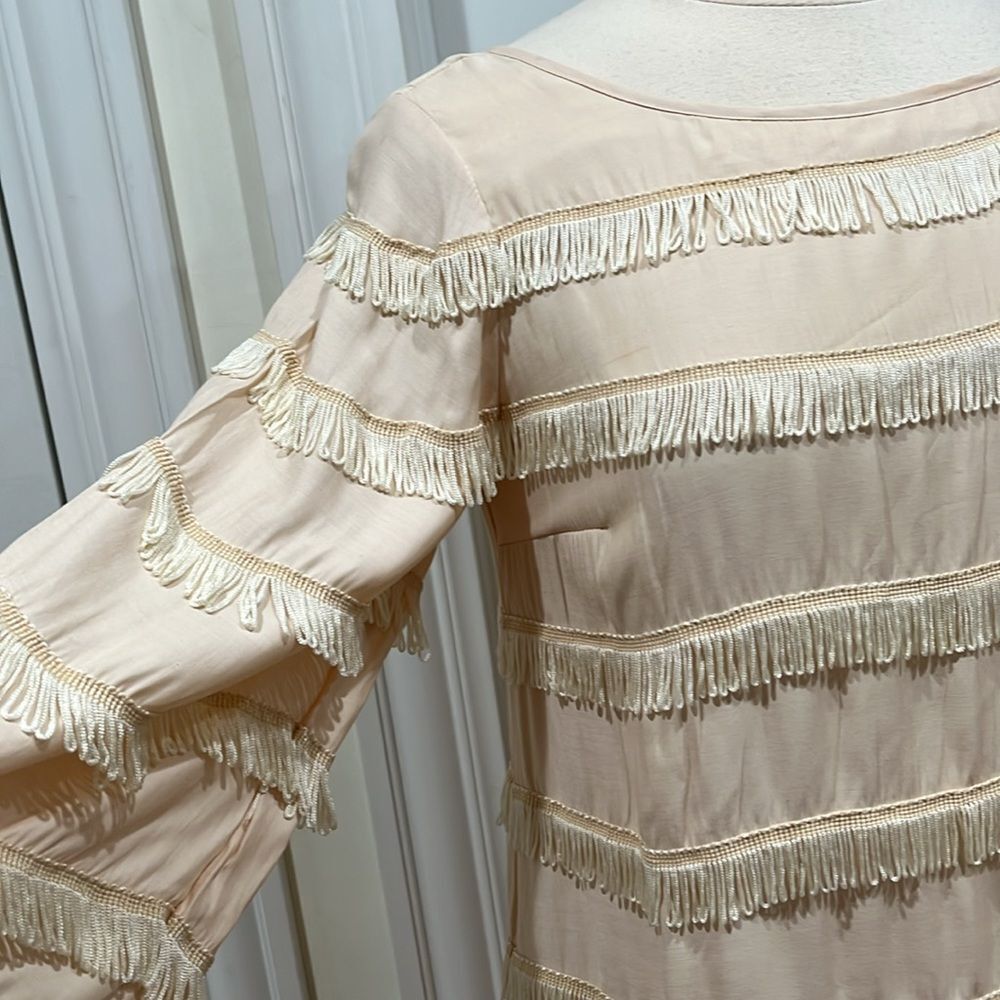 New! Ark and Co (Nasty Gal)‎ fringe mini dress Size Medium - Picture 3 of 15